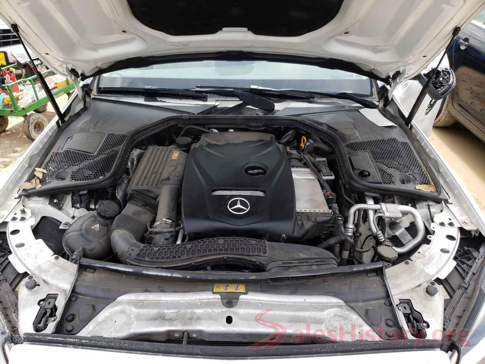 55SWF4JB0HU200548 2017 MERCEDES-BENZ C CLASS