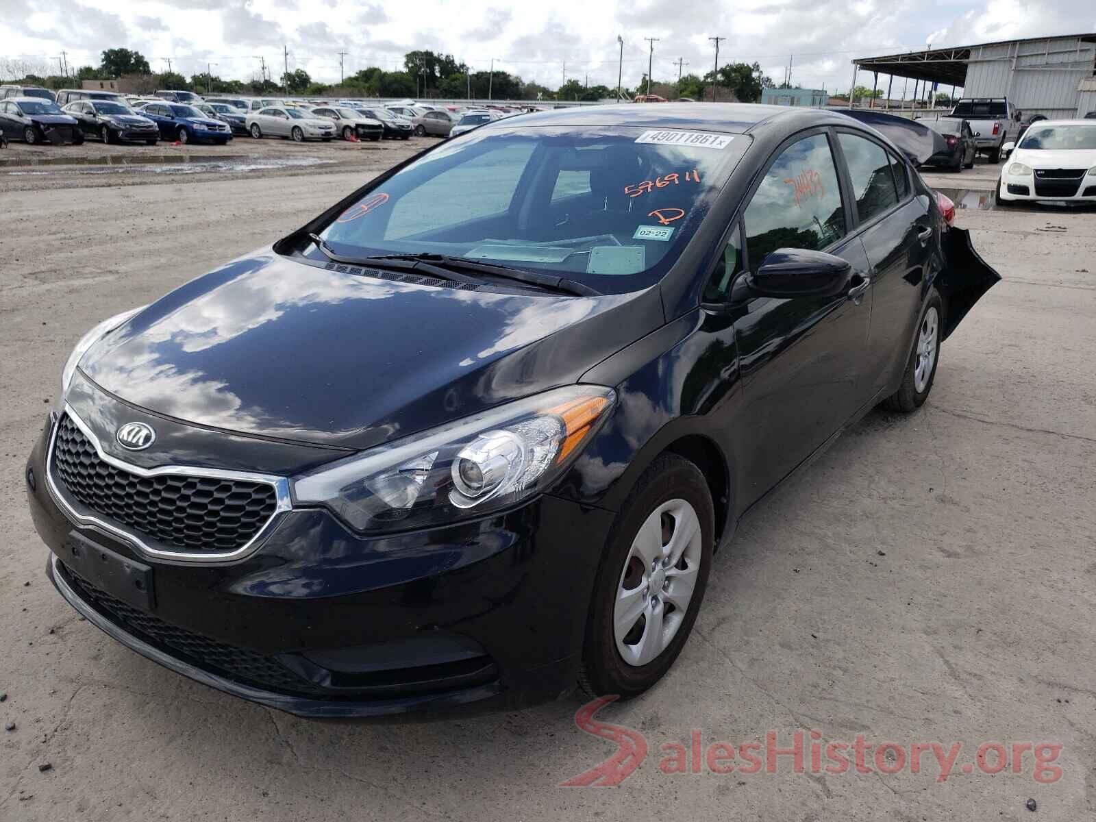 KNAFK4A62G5576911 2016 KIA FORTE