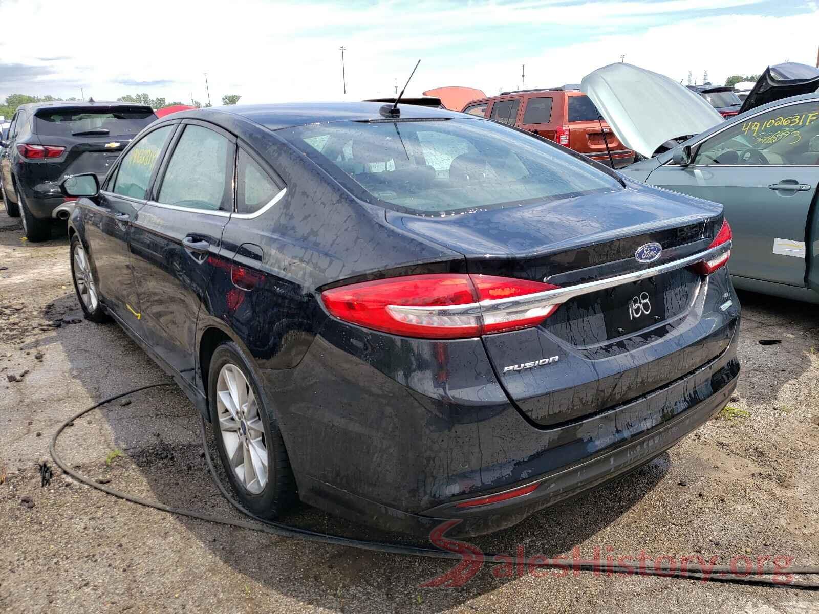 3FA6P0HD5HR124988 2017 FORD FUSION