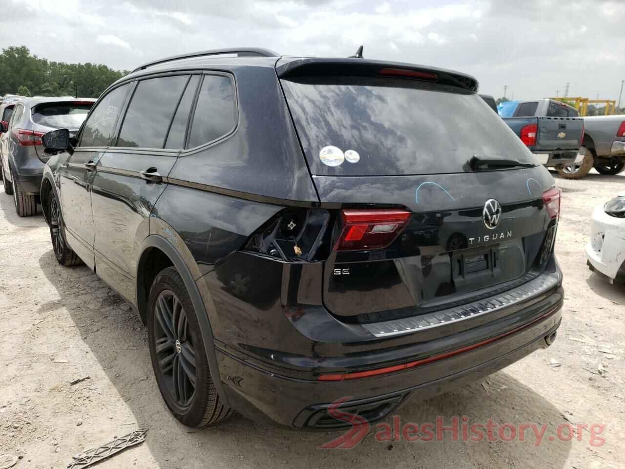 3VVCB7AXXNM020483 2022 VOLKSWAGEN TIGUAN