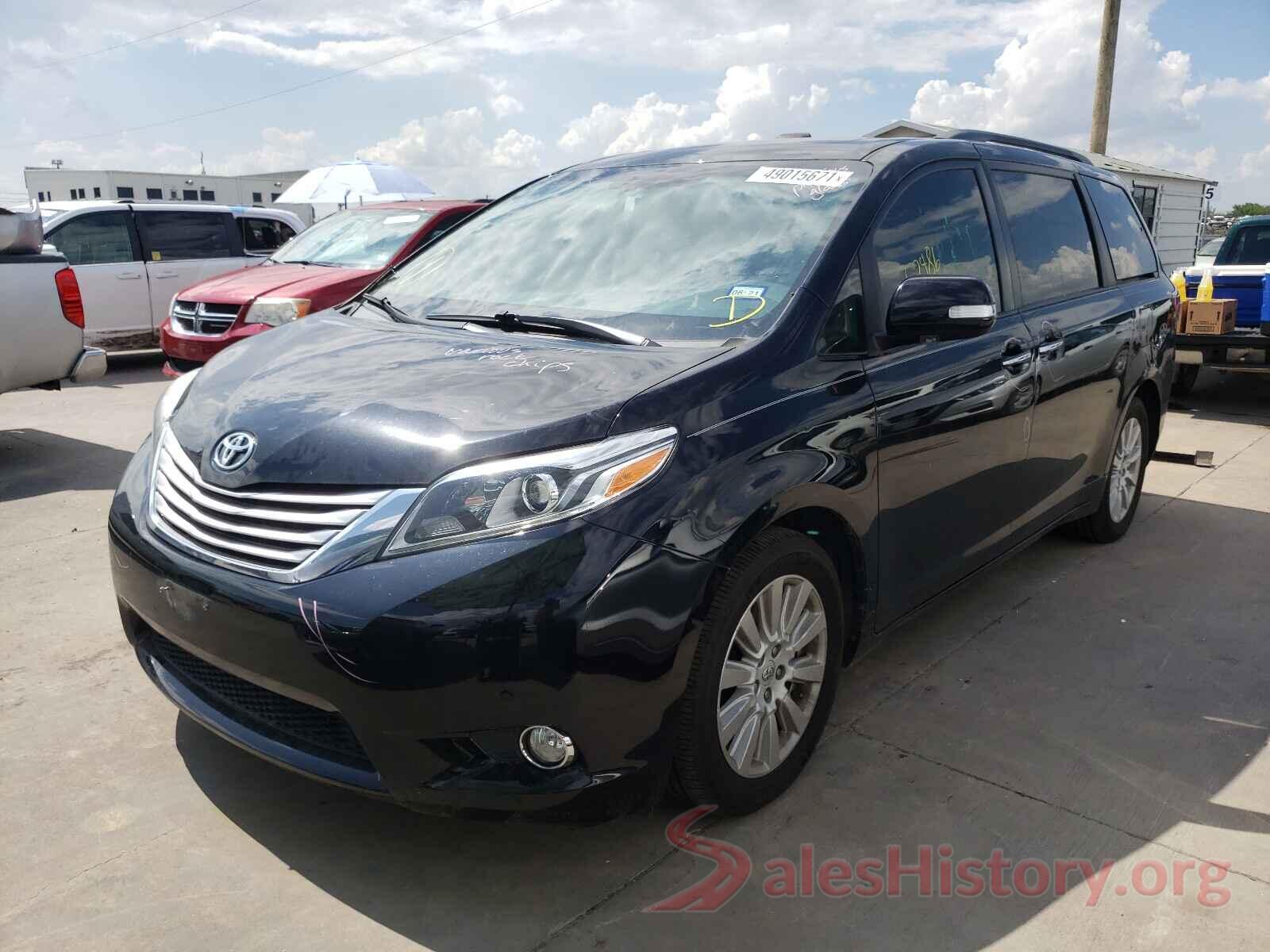 5TDYZ3DC6HS821403 2017 TOYOTA SIENNA