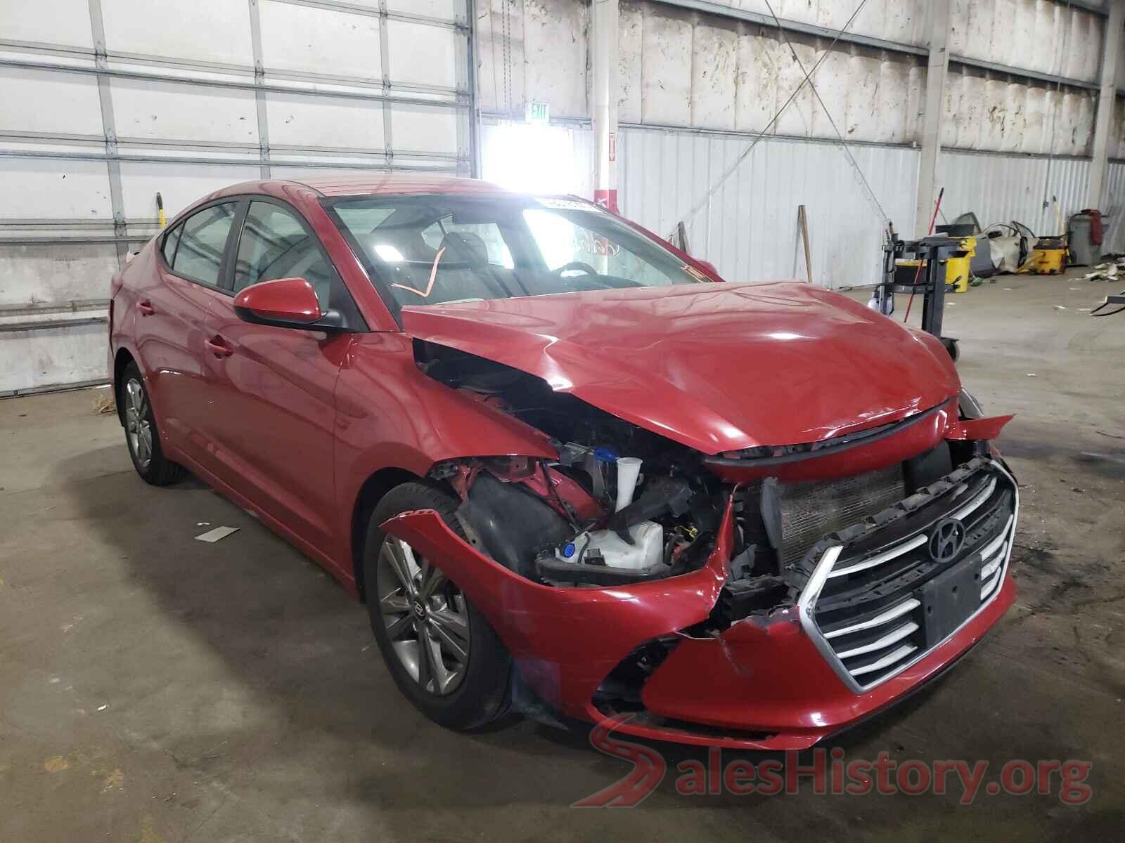 5NPD84LF1JH351182 2018 HYUNDAI ELANTRA