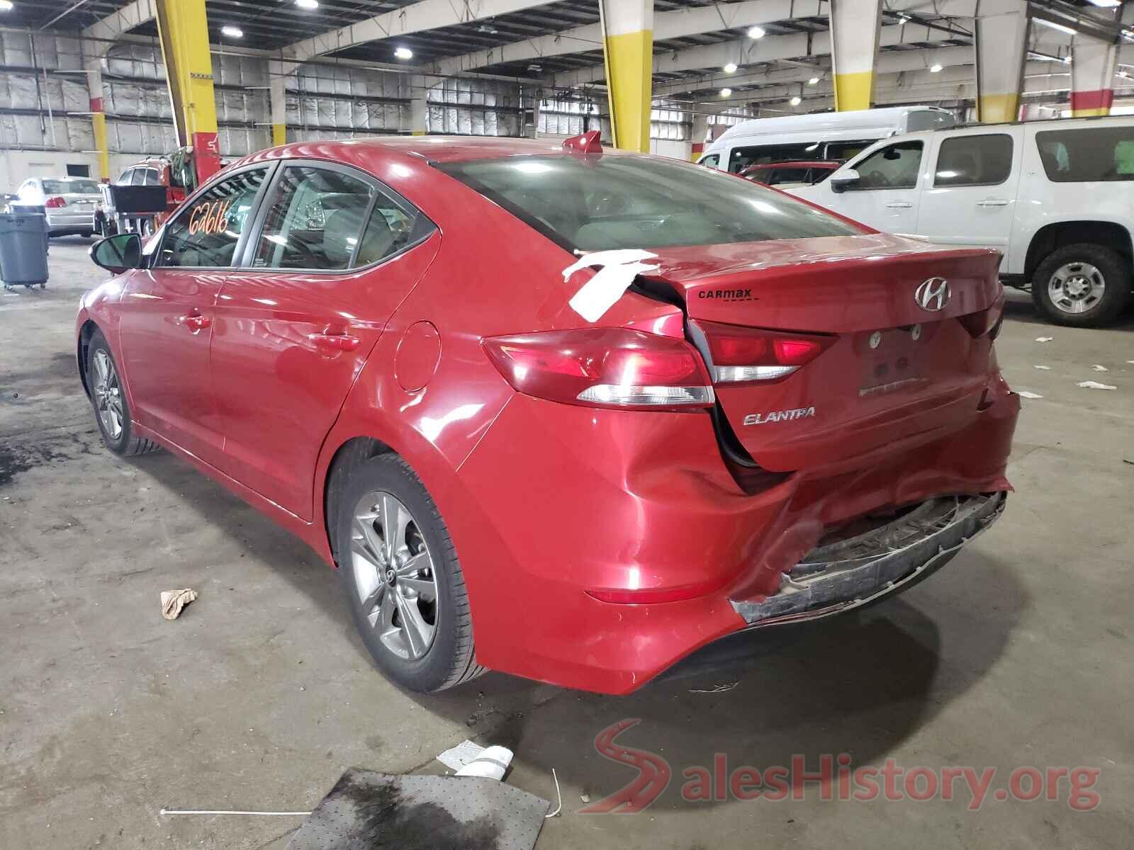 5NPD84LF1JH351182 2018 HYUNDAI ELANTRA