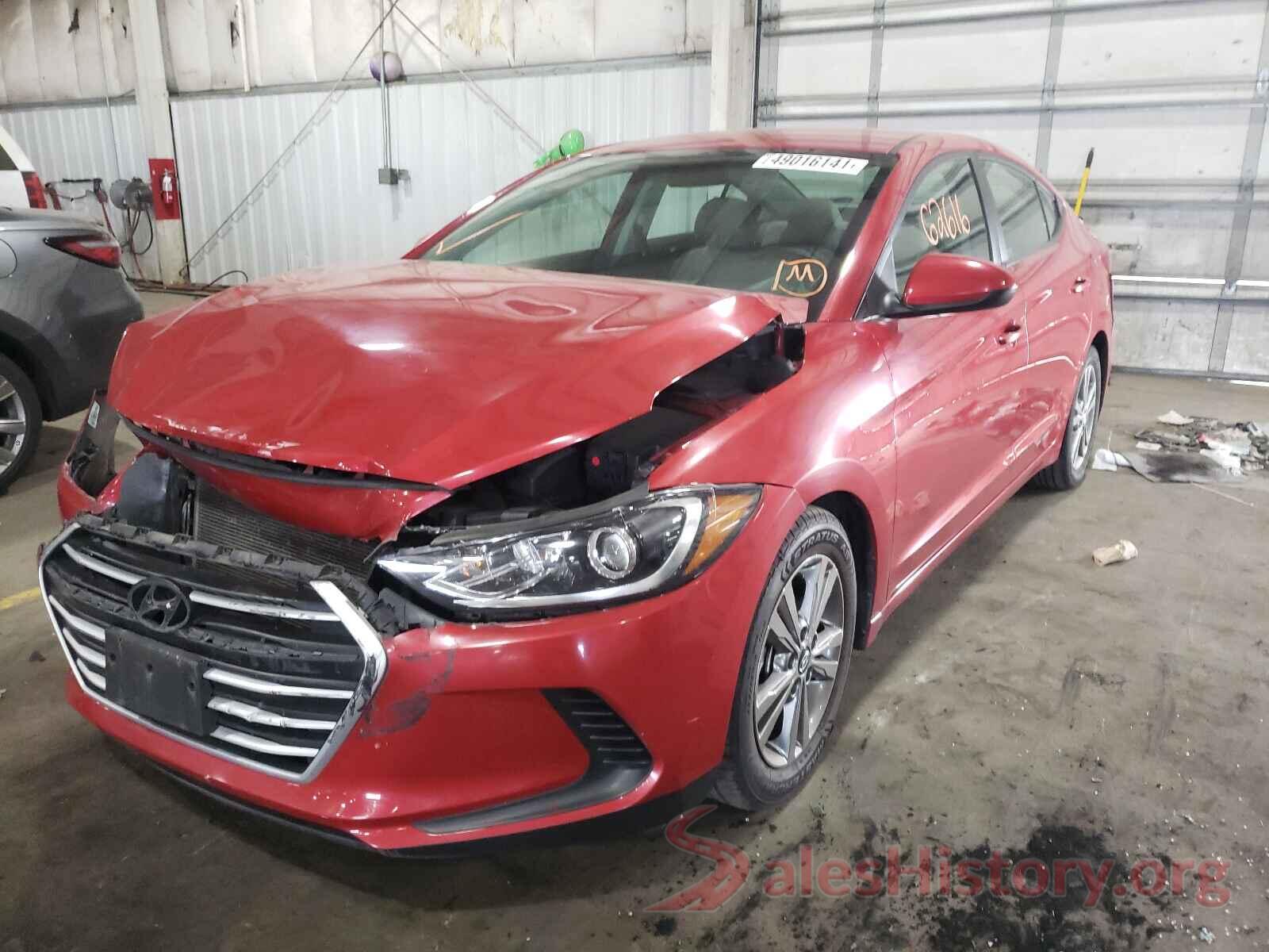 5NPD84LF1JH351182 2018 HYUNDAI ELANTRA