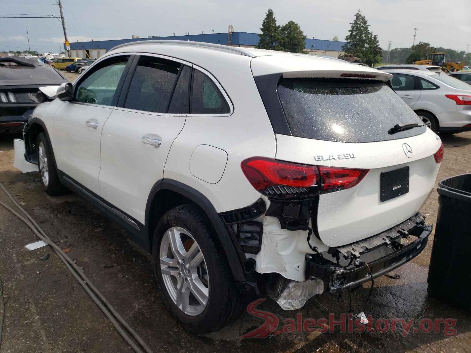 W1N4N4HB0MJ250136 2021 MERCEDES-BENZ GLA-CLASS