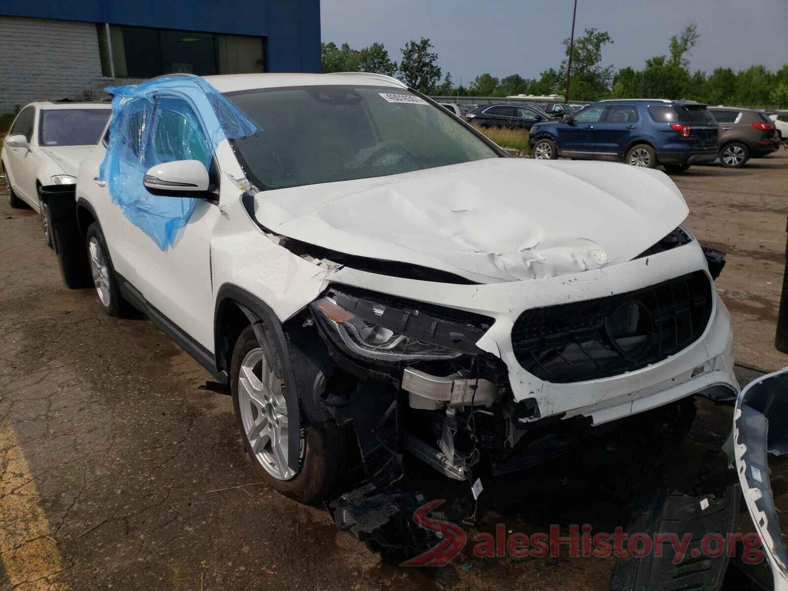 W1N4N4HB0MJ250136 2021 MERCEDES-BENZ GLA-CLASS