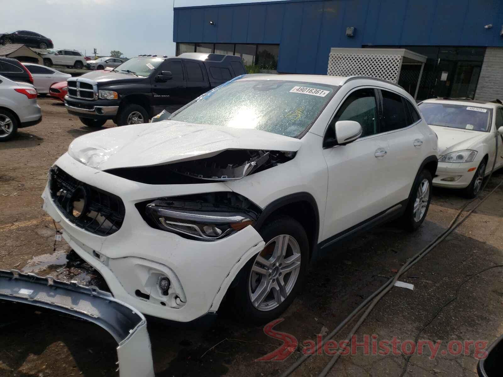 W1N4N4HB0MJ250136 2021 MERCEDES-BENZ GLA-CLASS