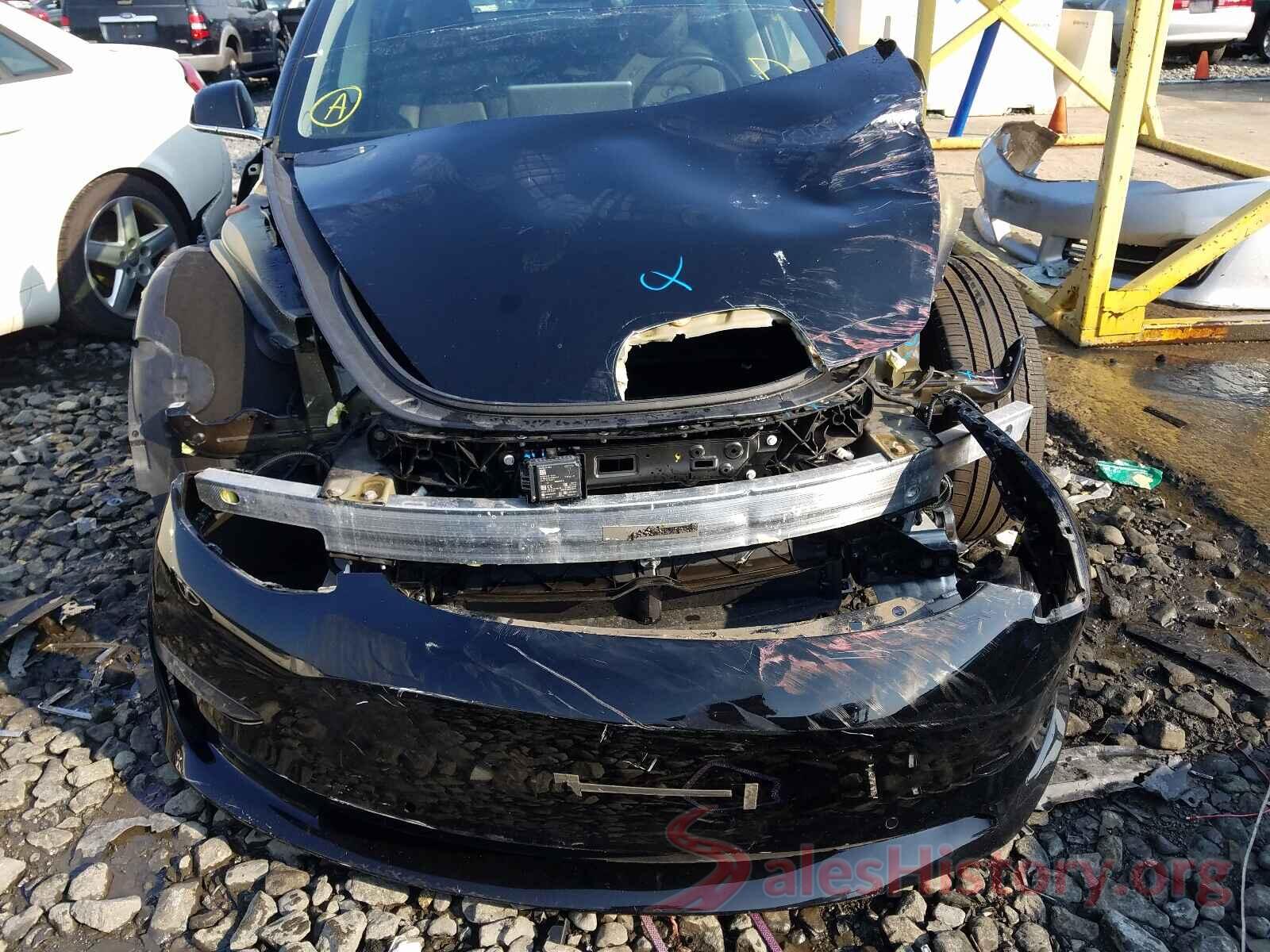 5YJ3E1EA7KF304744 2019 TESLA MODEL 3