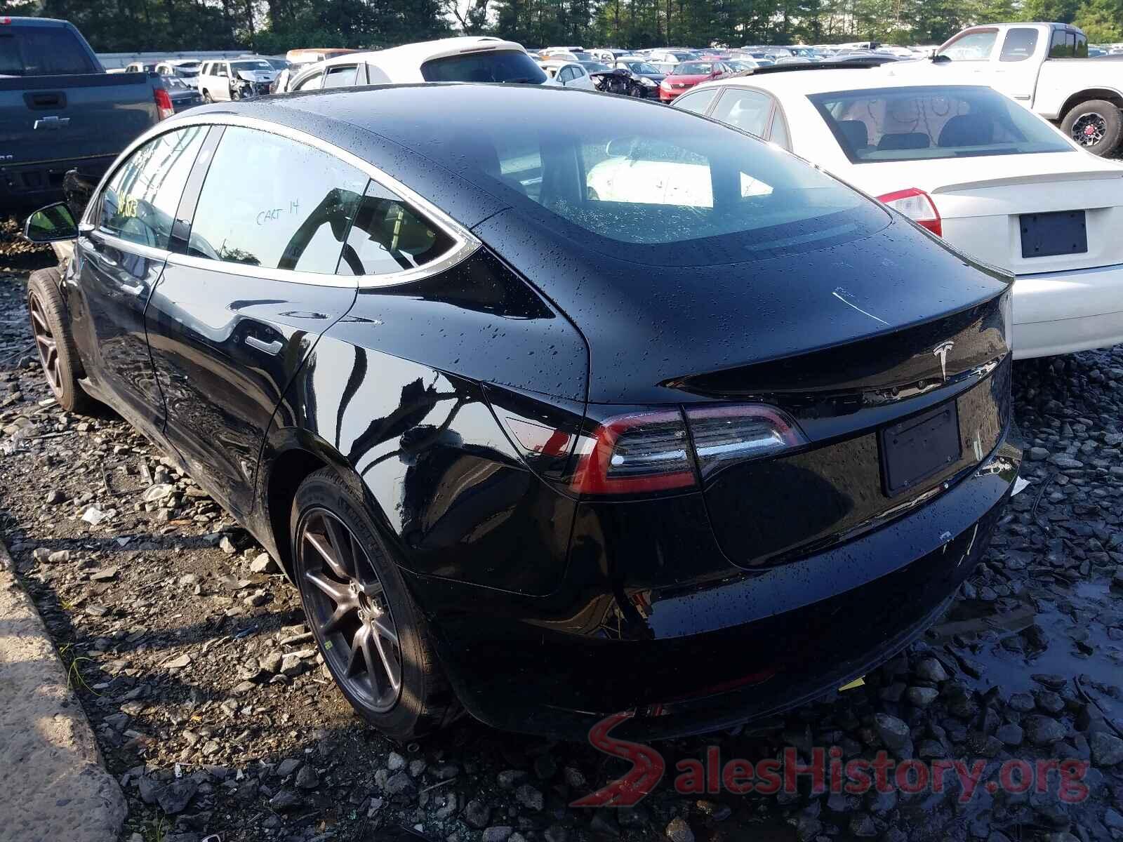 5YJ3E1EA7KF304744 2019 TESLA MODEL 3