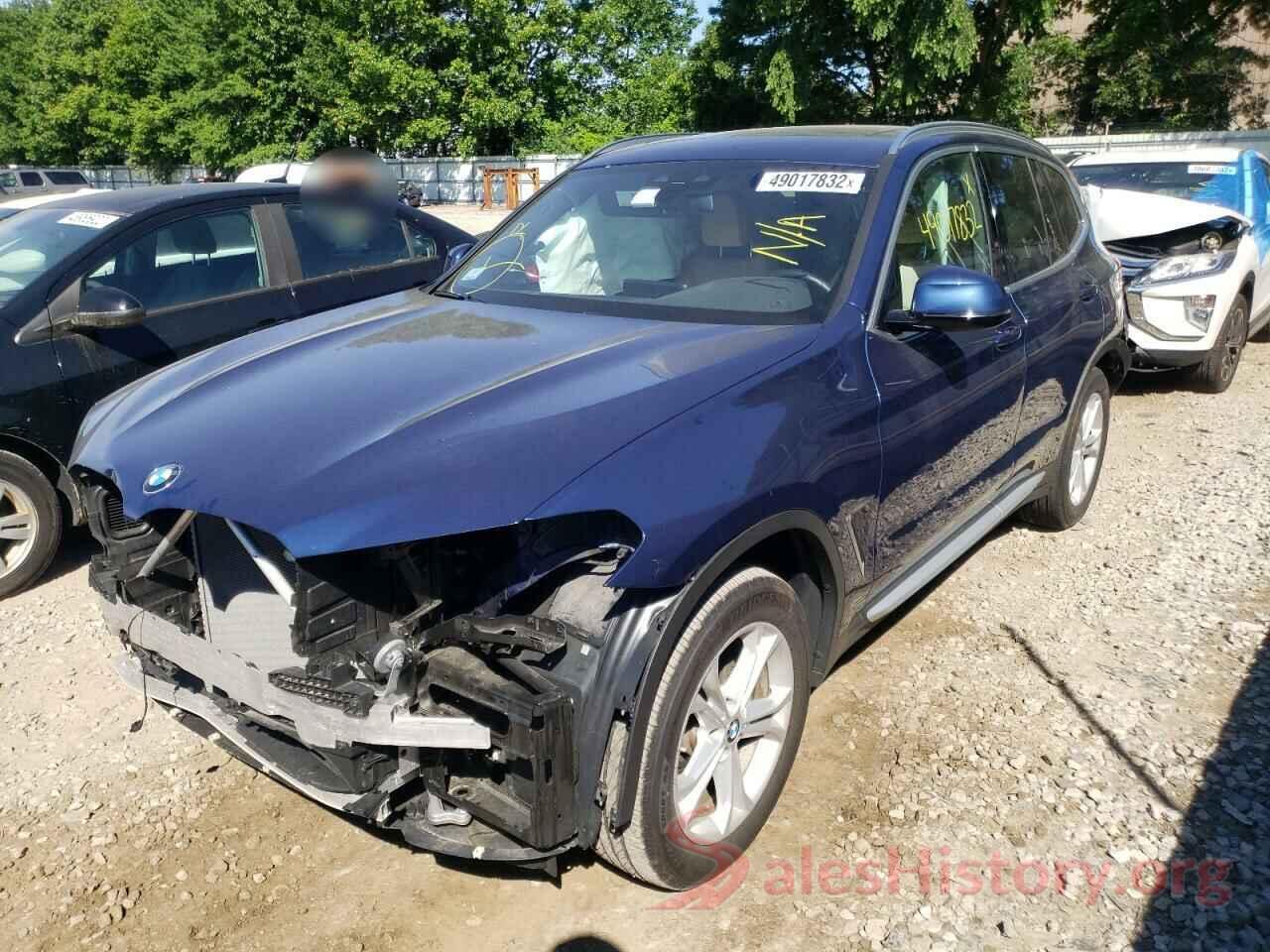 5UXTR9C53KLE15735 2019 BMW X3