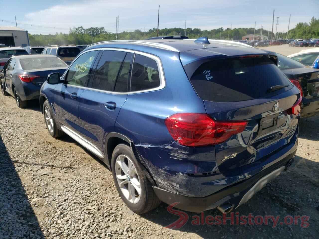 5UXTR9C53KLE15735 2019 BMW X3