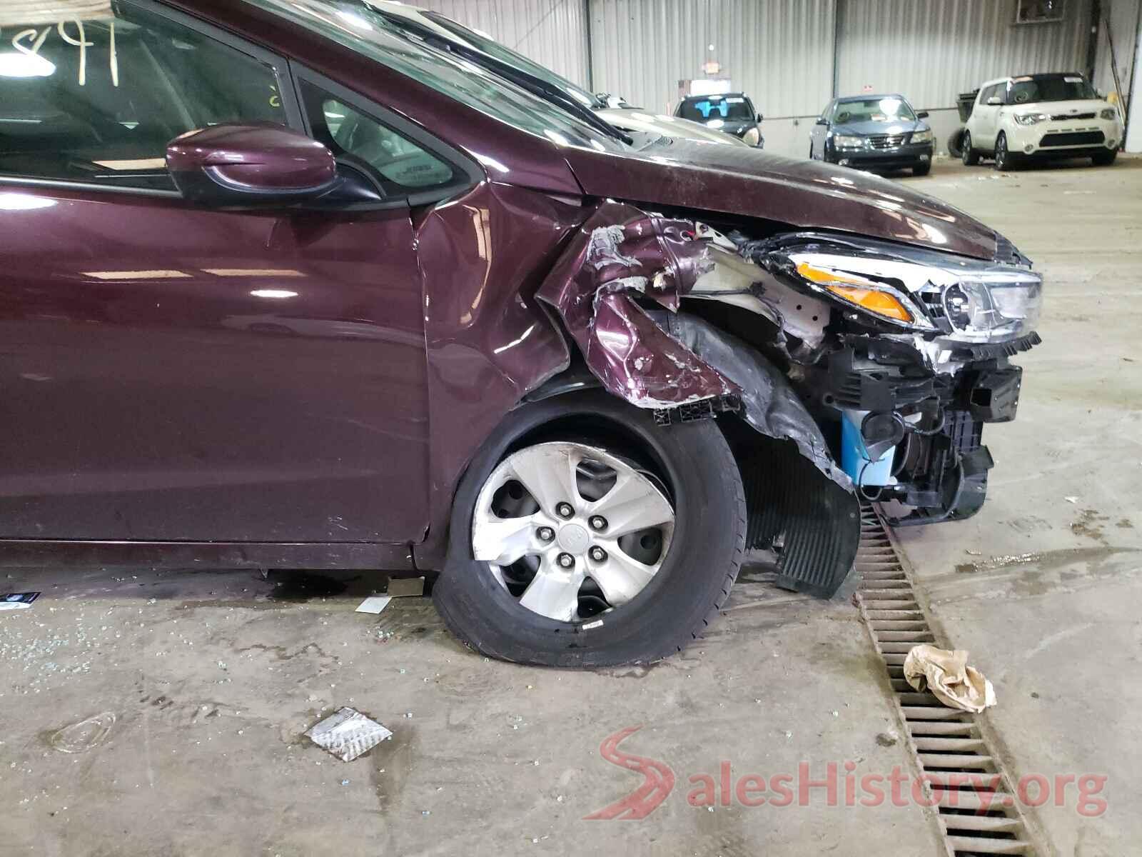 3KPFK4A70JE183450 2018 KIA FORTE