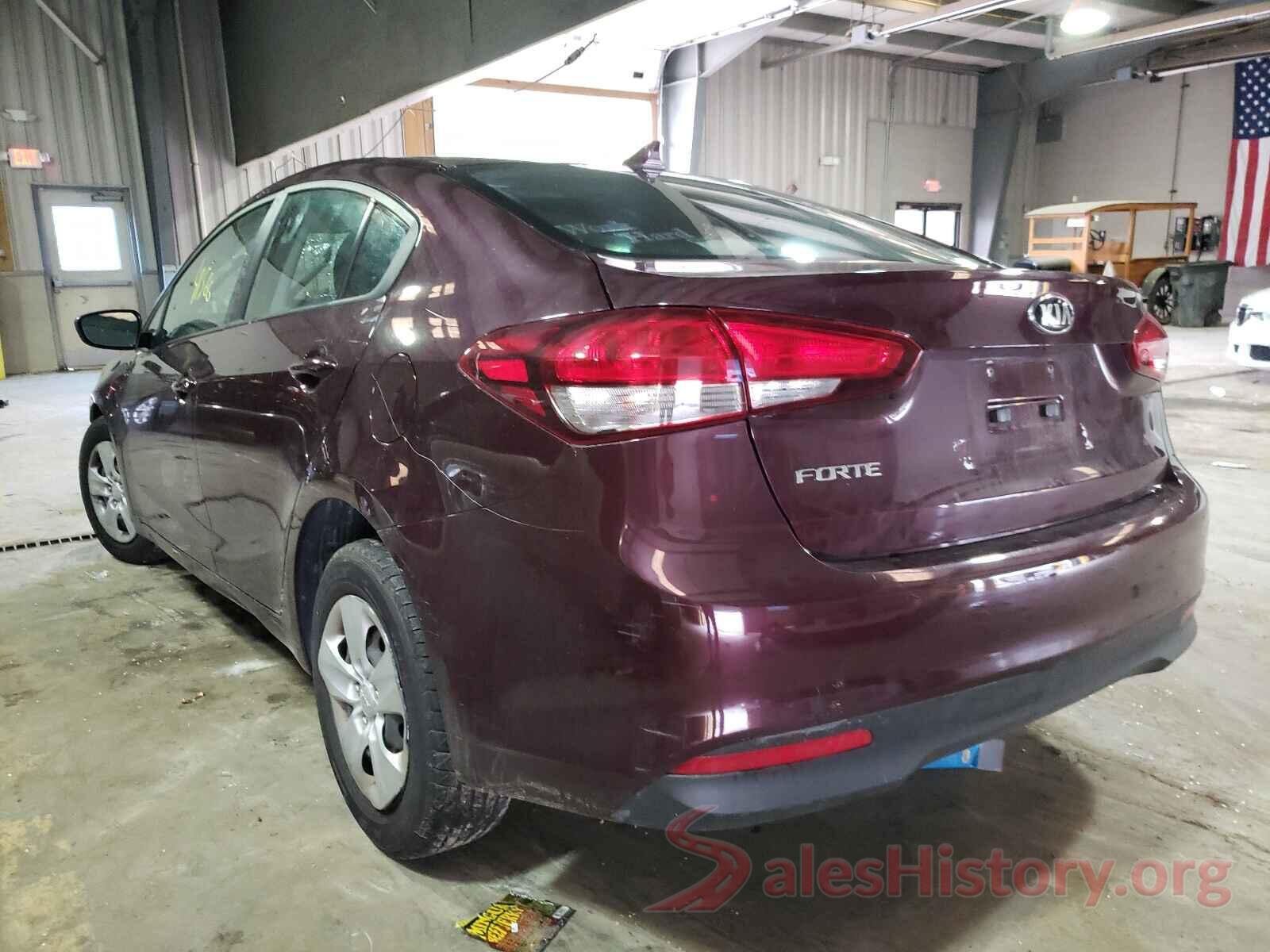 3KPFK4A70JE183450 2018 KIA FORTE