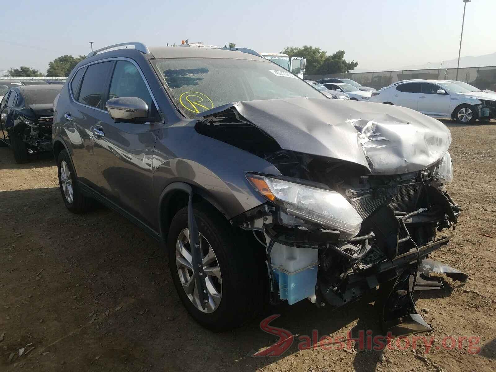 KNMAT2MT3GP685303 2016 NISSAN ROGUE