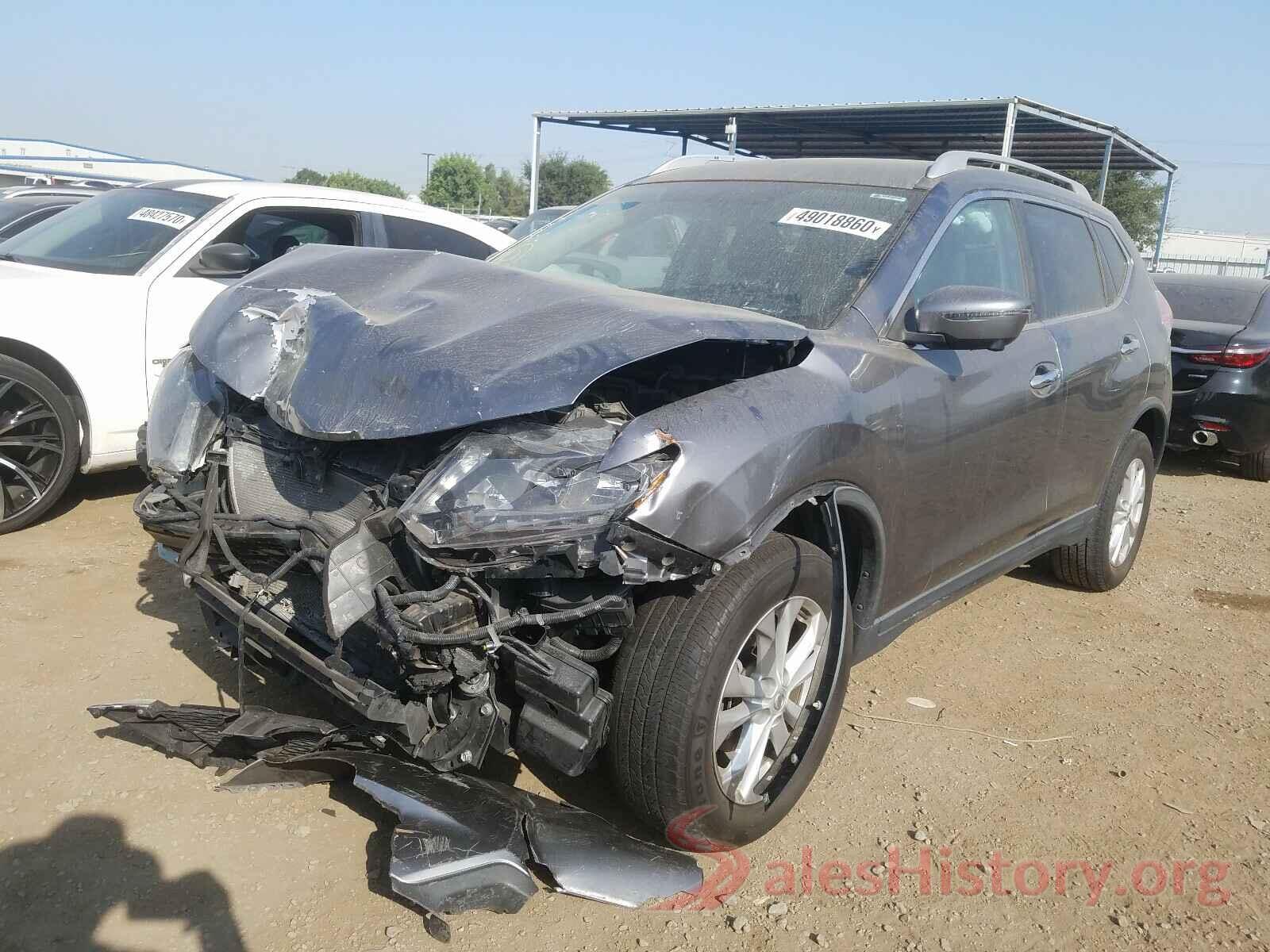 KNMAT2MT3GP685303 2016 NISSAN ROGUE