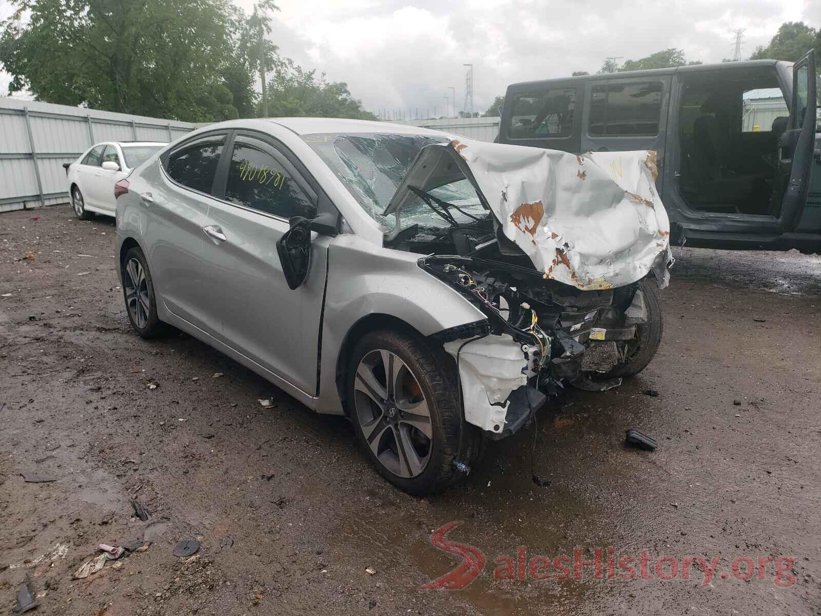 KMHDH4AHXGU587036 2016 HYUNDAI ELANTRA