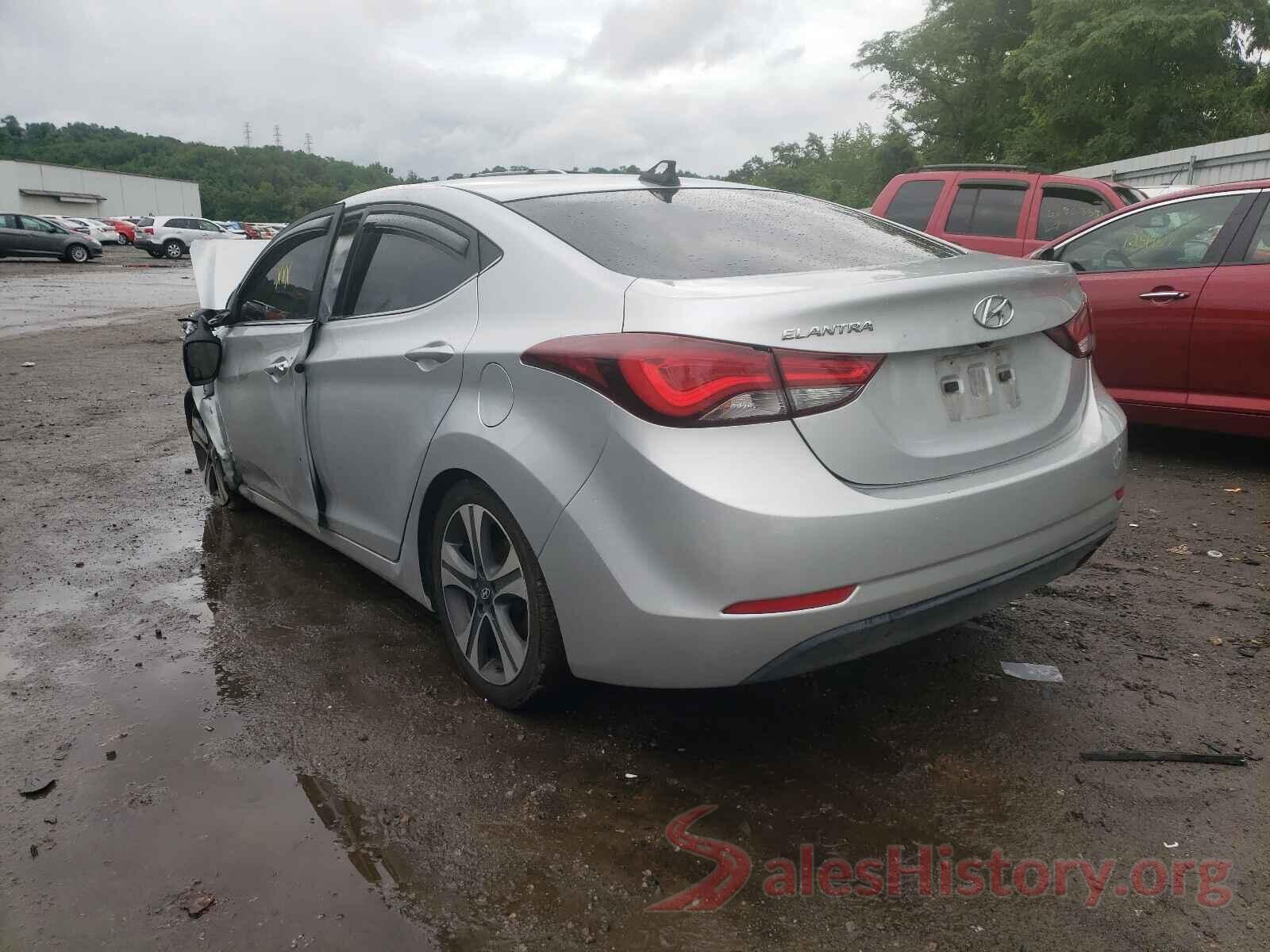 KMHDH4AHXGU587036 2016 HYUNDAI ELANTRA