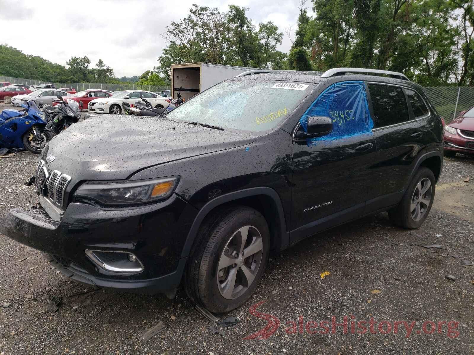 1C4PJMDX9KD334288 2019 JEEP CHEROKEE