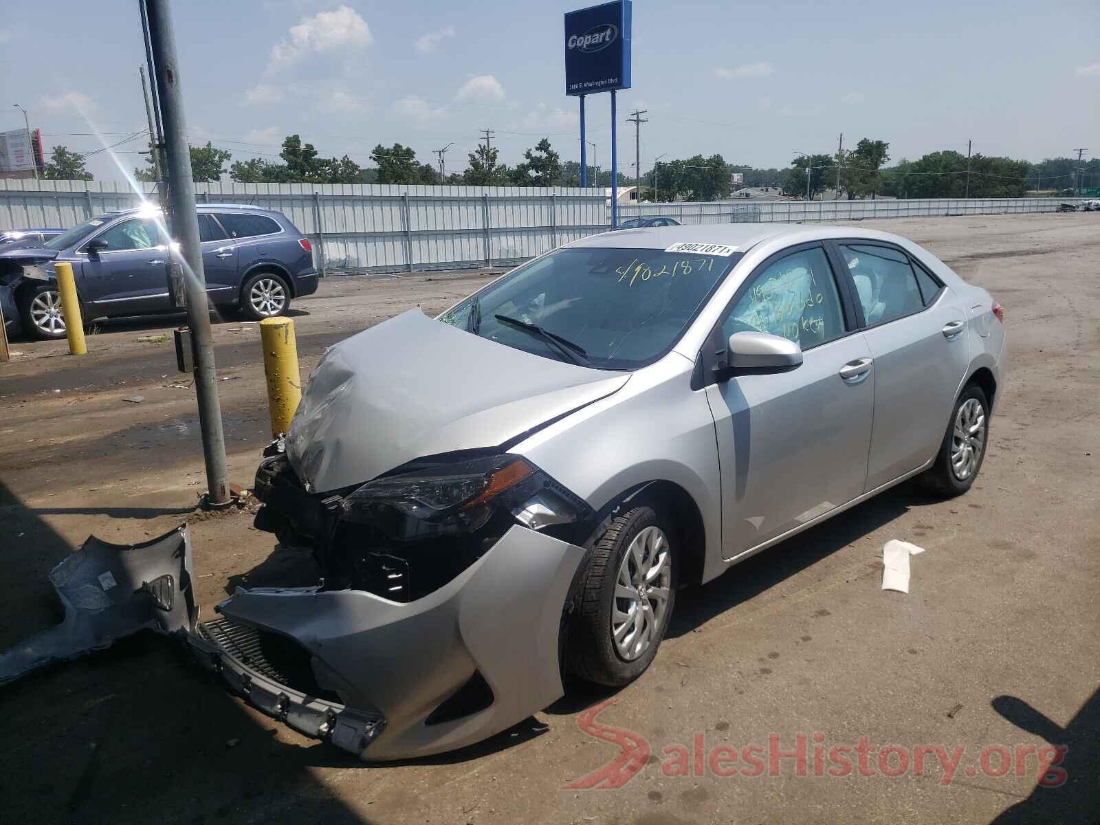 2T1BURHE4JC070206 2018 TOYOTA COROLLA