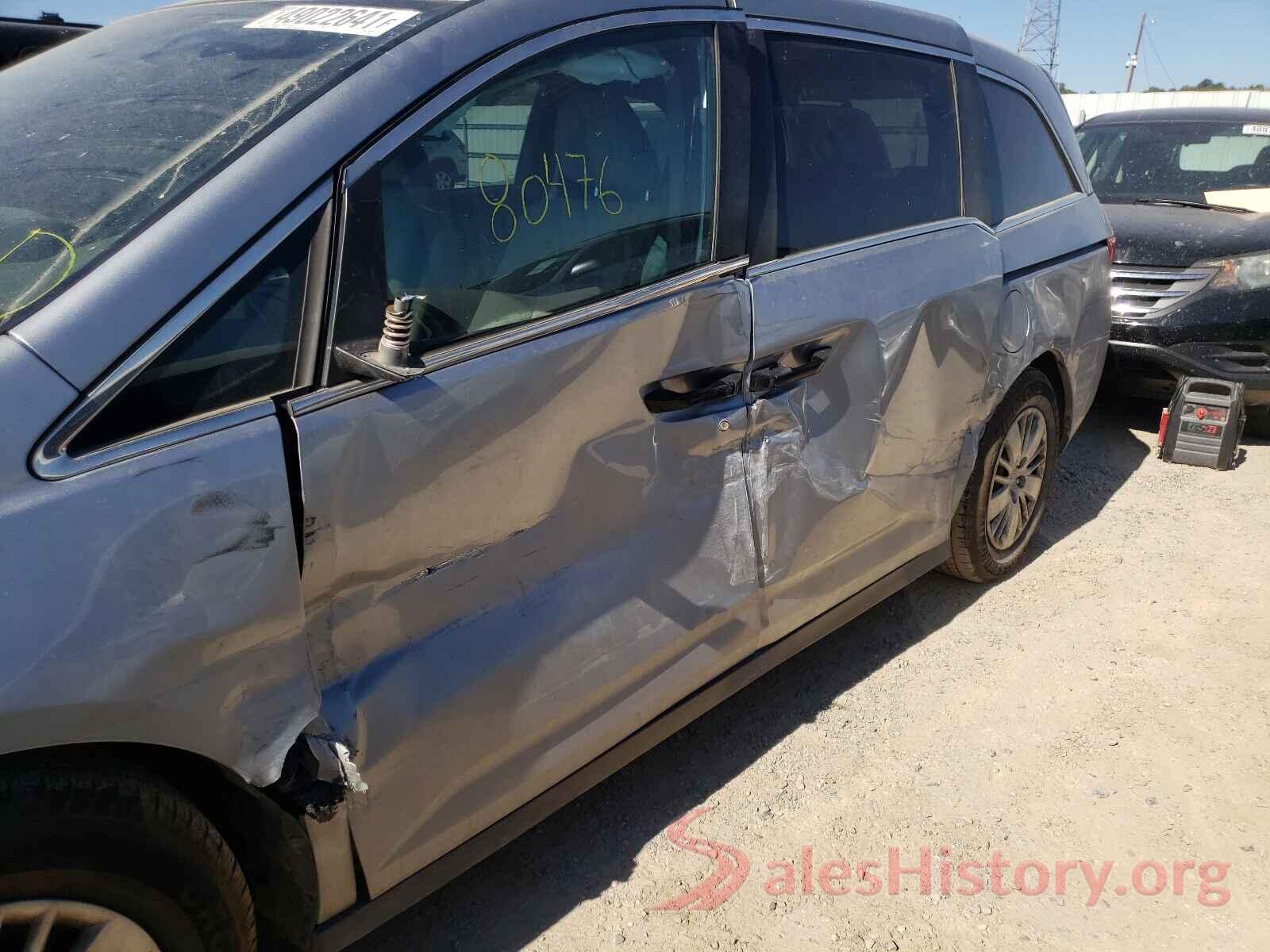 5FNRL5H22GB035085 2016 HONDA ODYSSEY