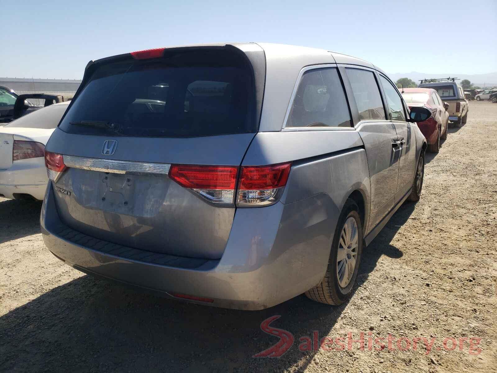 5FNRL5H22GB035085 2016 HONDA ODYSSEY