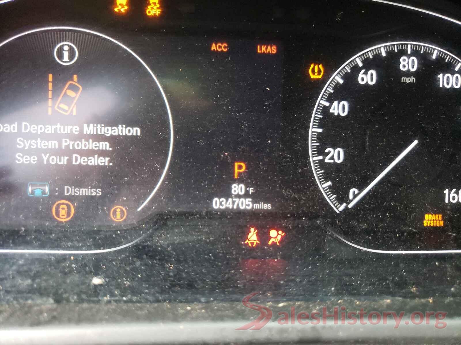 1HGCV1F36KA035291 2019 HONDA ACCORD