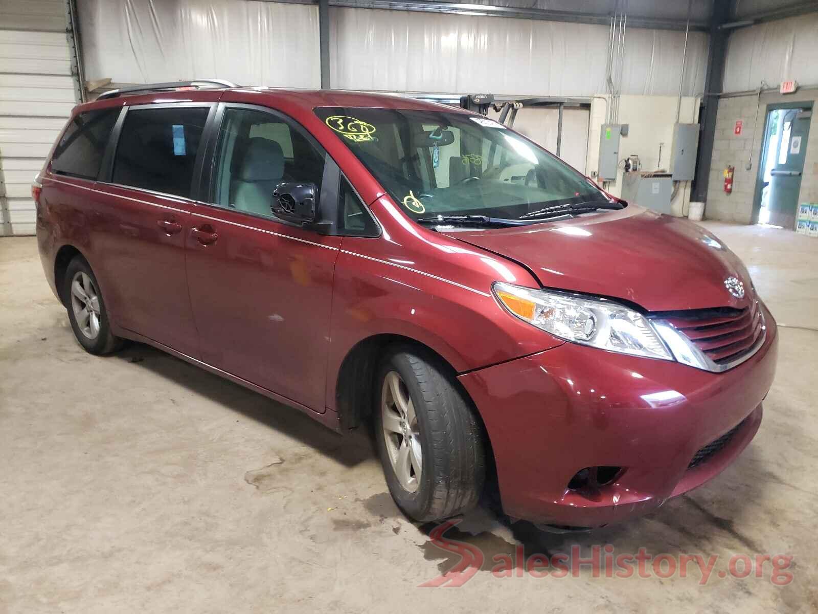 5TDKK3DC0GS726991 2016 TOYOTA SIENNA