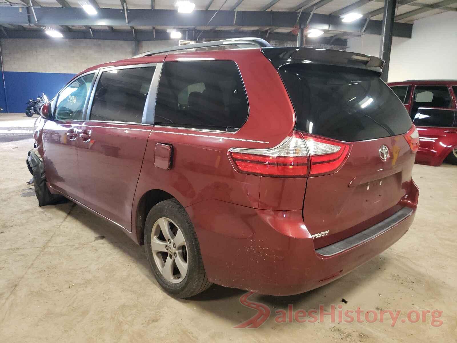 5TDKK3DC0GS726991 2016 TOYOTA SIENNA