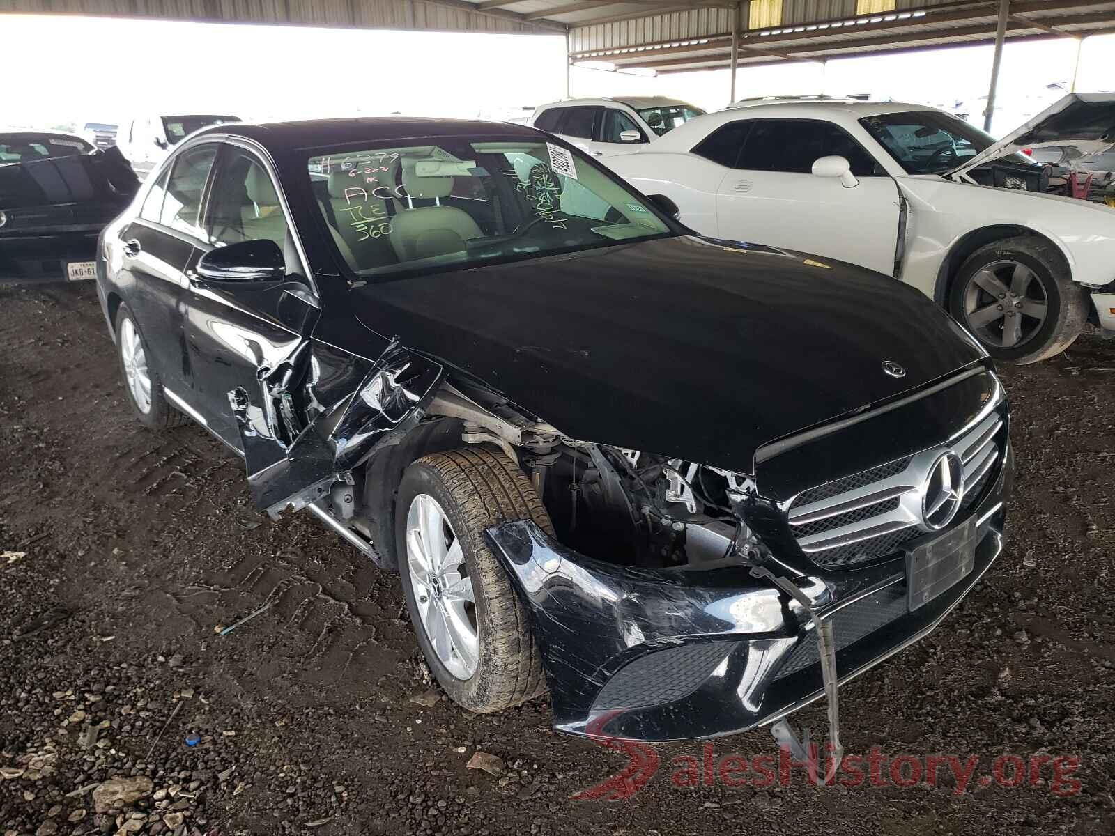 55SWF8DB0KU294683 2019 MERCEDES-BENZ C-CLASS