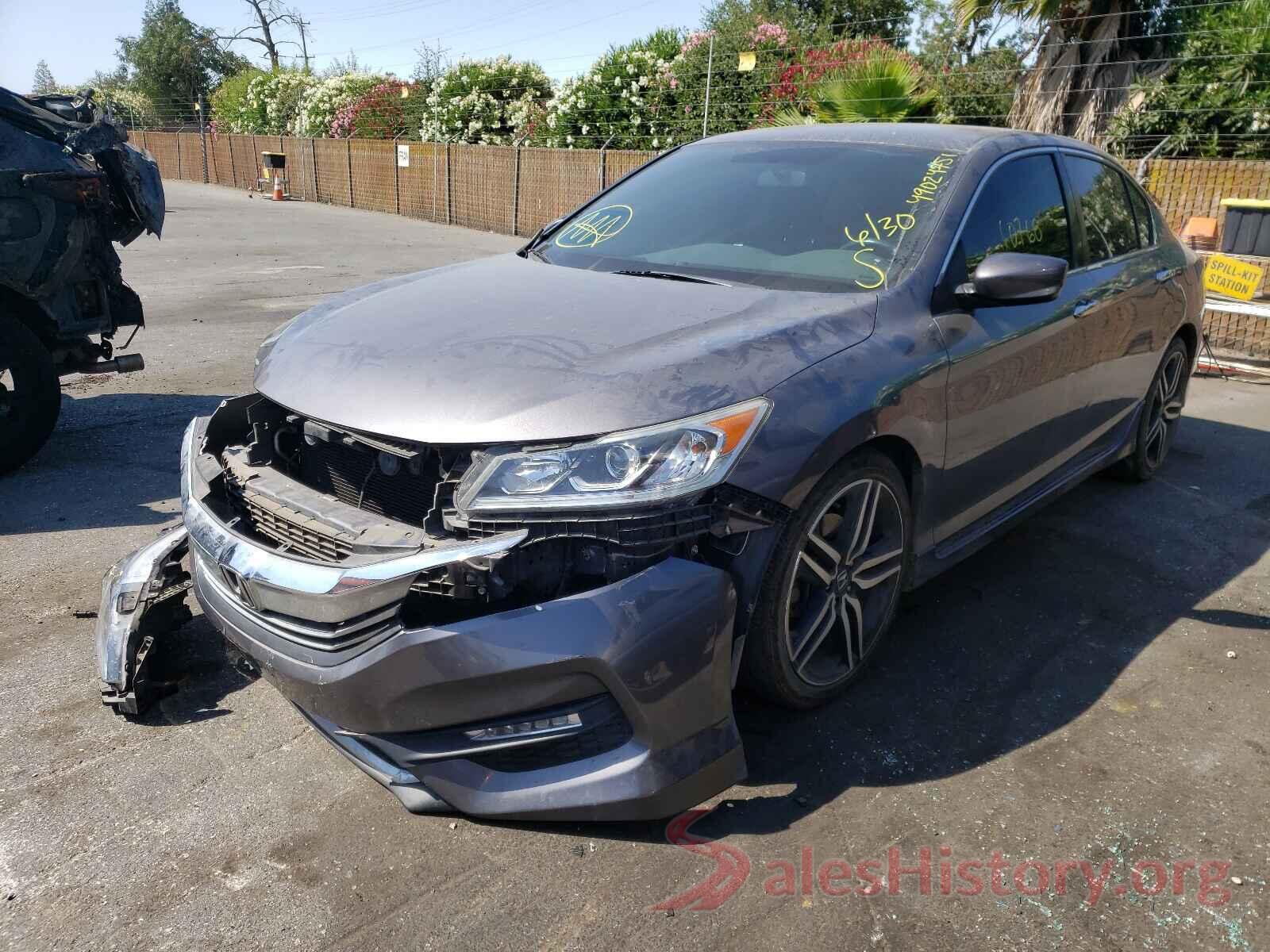 1HGCR2F55GA170295 2016 HONDA ACCORD