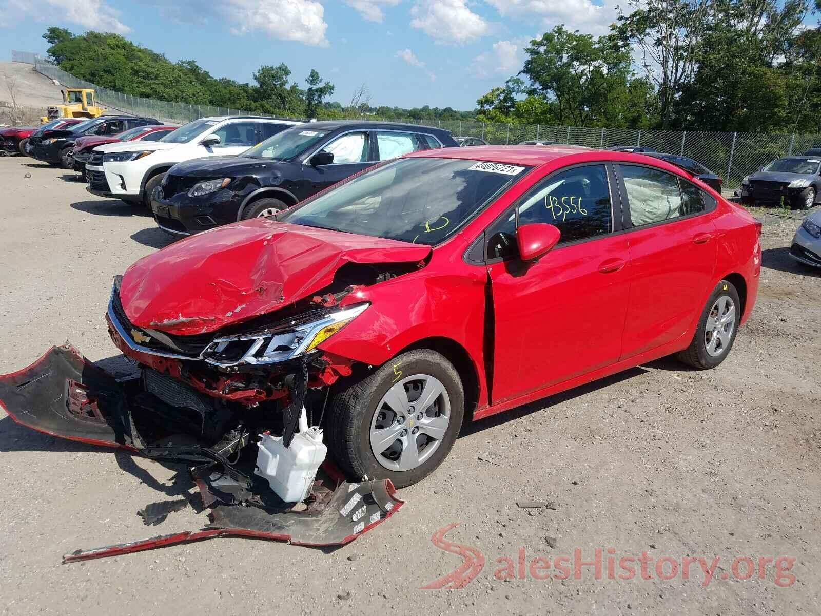 1G1BC5SM4J7174250 2018 CHEVROLET CRUZE