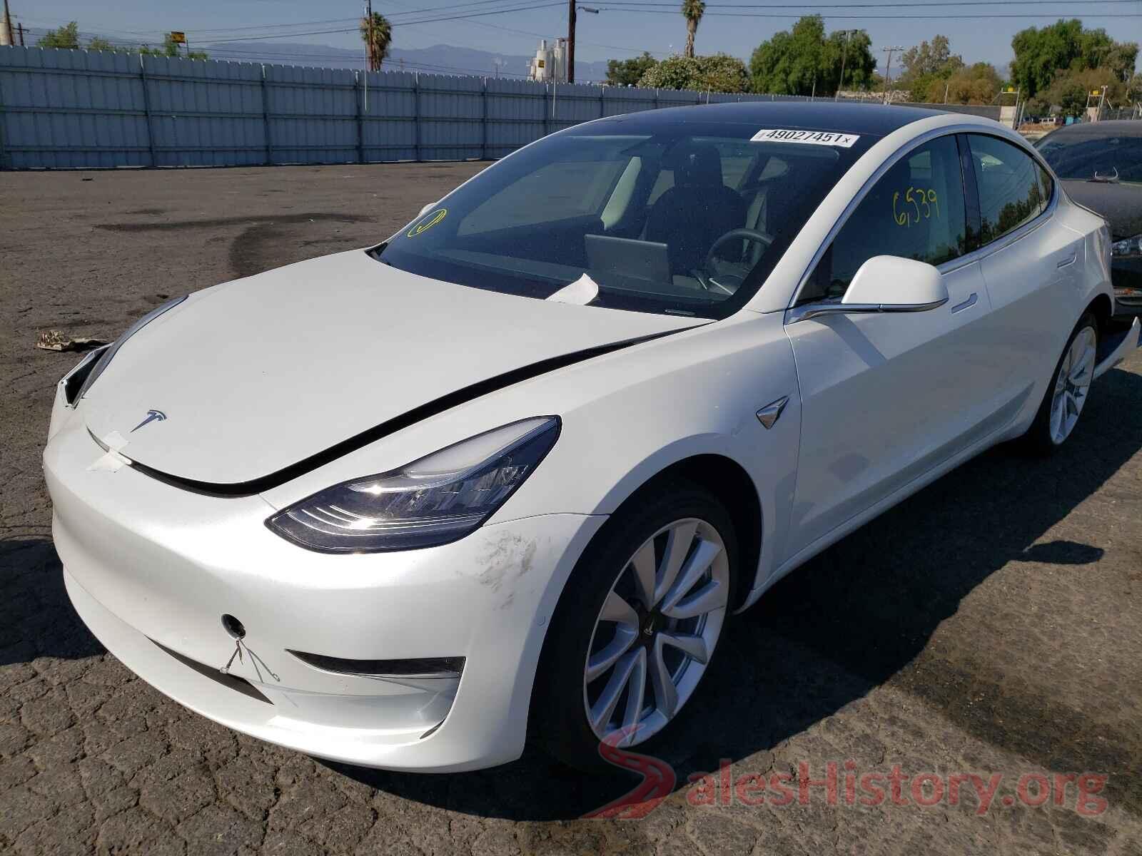 5YJ3E1EA0LF802396 2020 TESLA MODEL 3