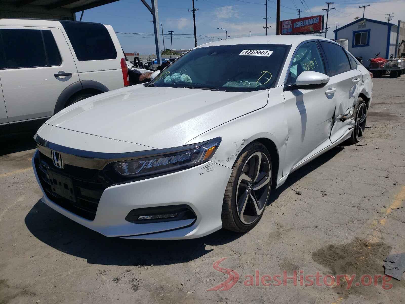 1HGCV1F3XKA007767 2019 HONDA ACCORD