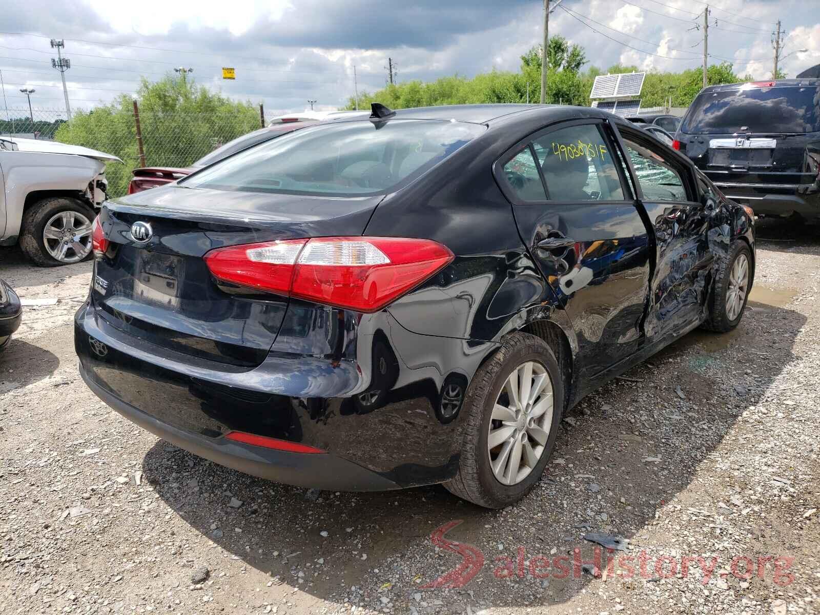 KNAFX4A61G5550236 2016 KIA FORTE