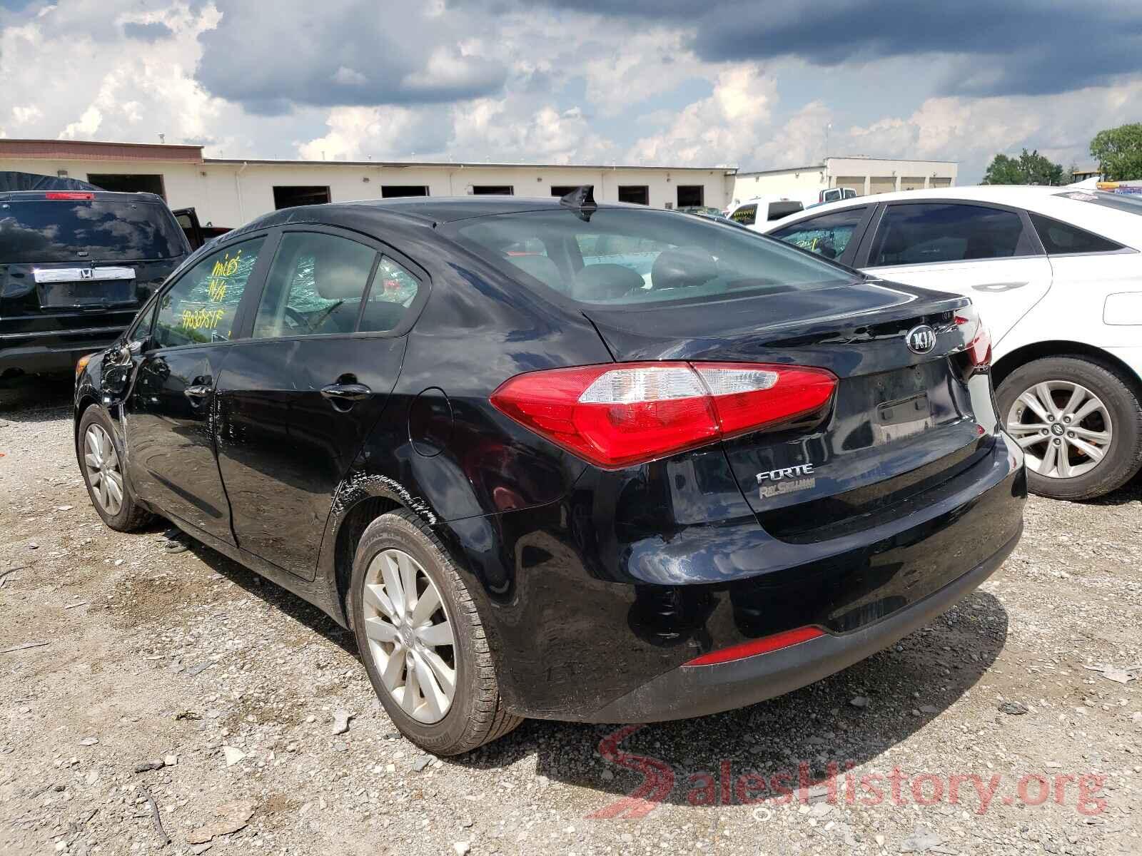 KNAFX4A61G5550236 2016 KIA FORTE