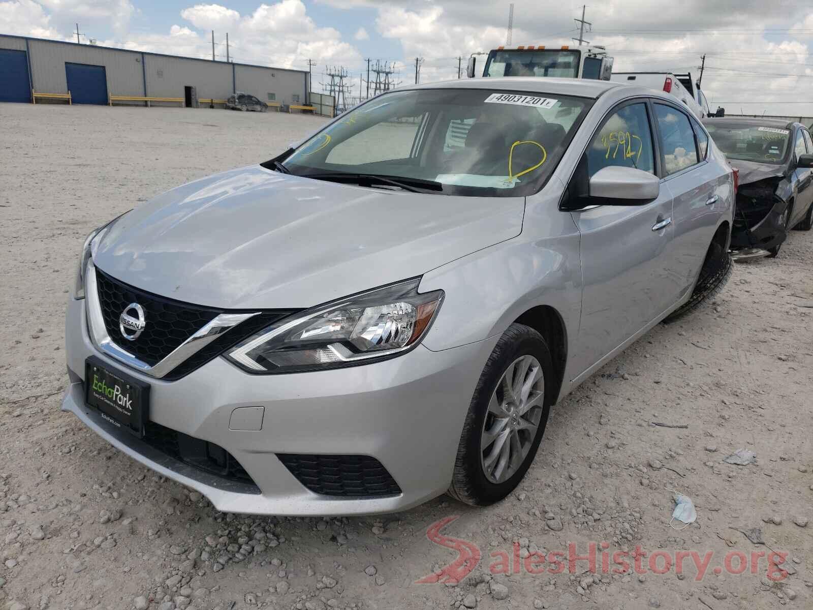 3N1AB7APXKY318125 2019 NISSAN SENTRA