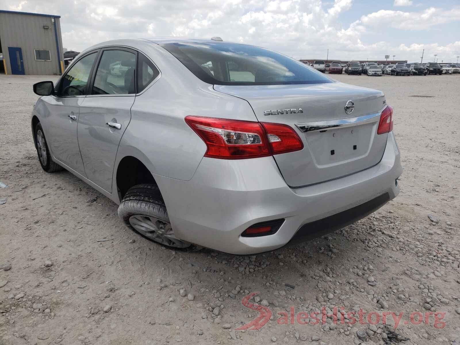 3N1AB7APXKY318125 2019 NISSAN SENTRA