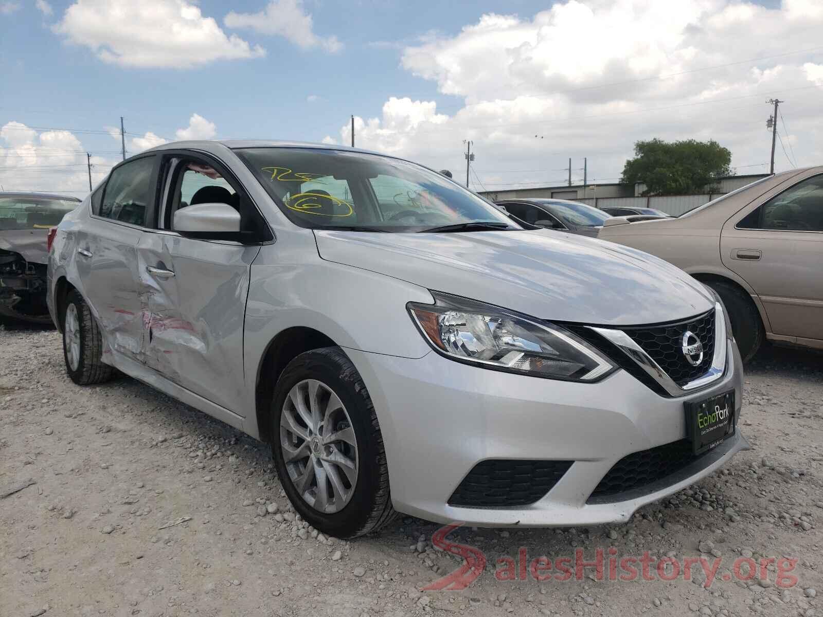 3N1AB7APXKY318125 2019 NISSAN SENTRA