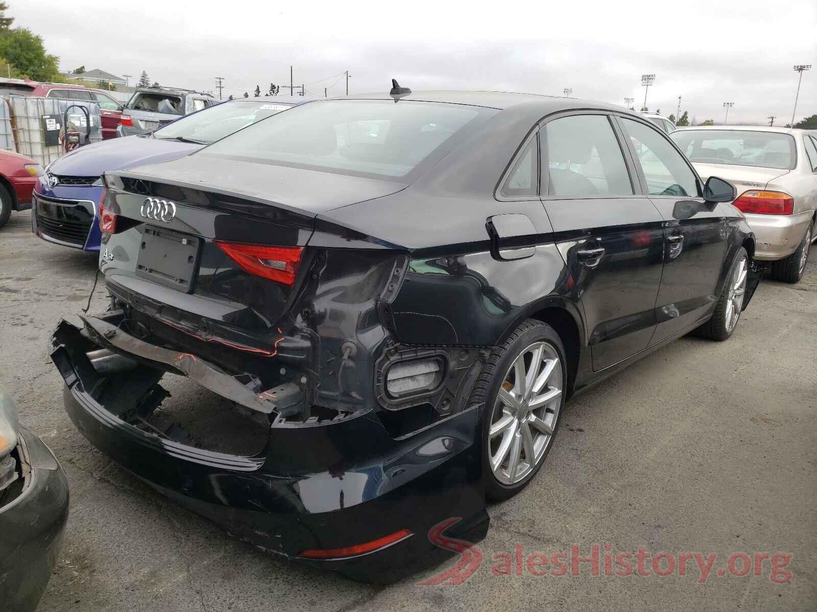 WAUA7GFF4G1019155 2016 AUDI A3