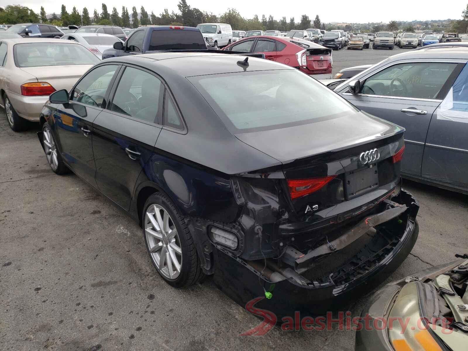 WAUA7GFF4G1019155 2016 AUDI A3