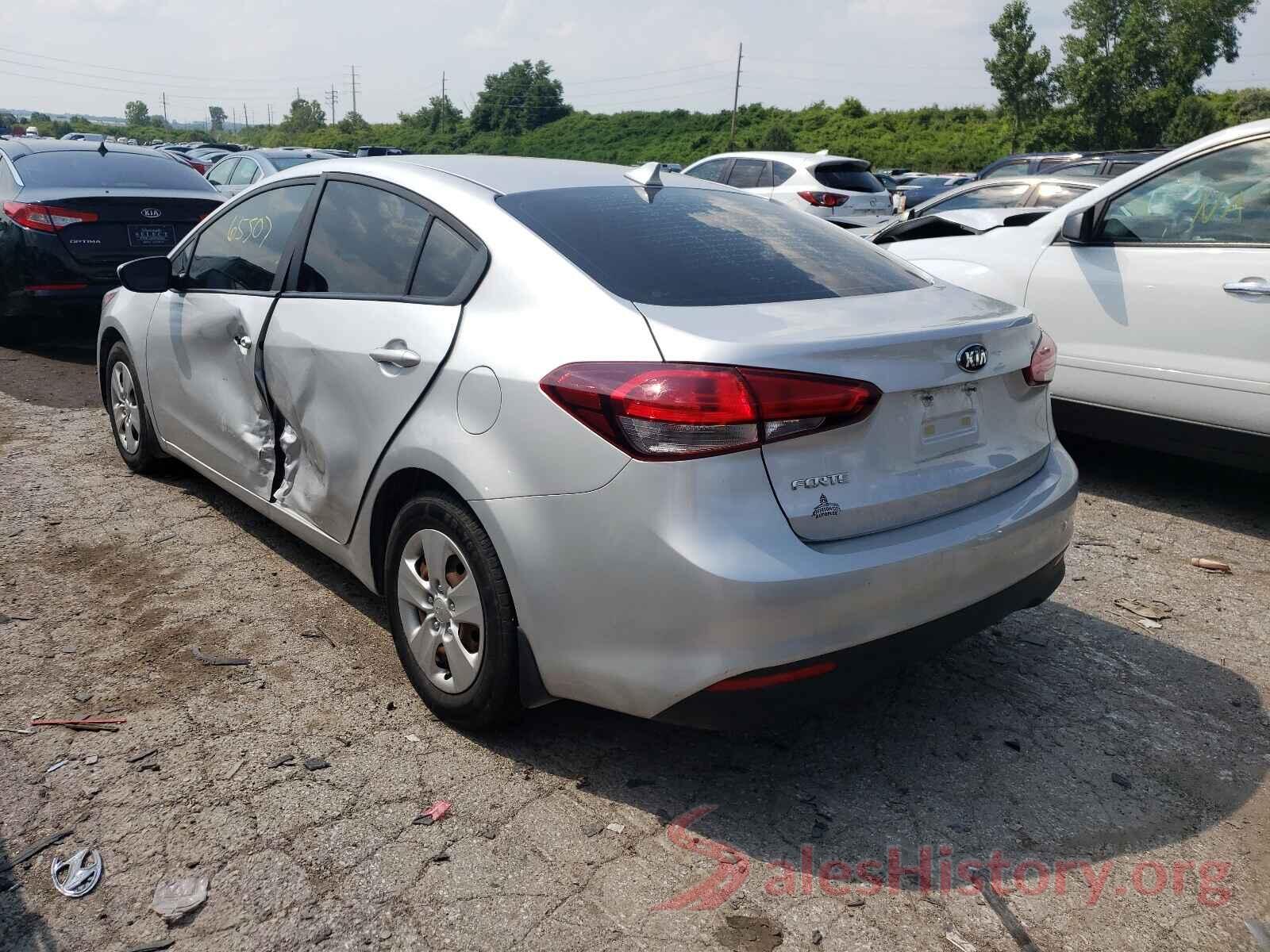 3KPFK4A77HE028369 2017 KIA FORTE