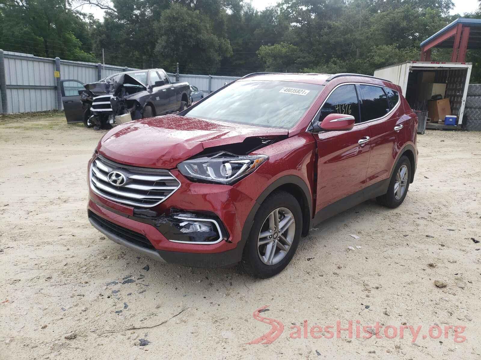 5XYZU3LB8JG551766 2018 HYUNDAI SANTA FE