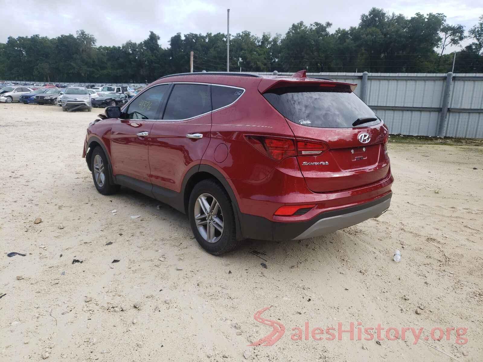 5XYZU3LB8JG551766 2018 HYUNDAI SANTA FE