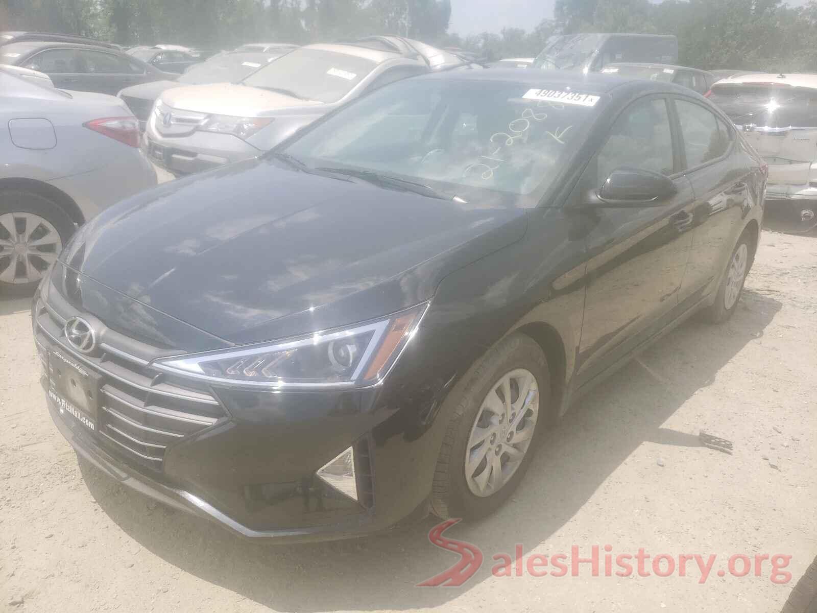 KMHD74LF1KU885787 2019 HYUNDAI ELANTRA