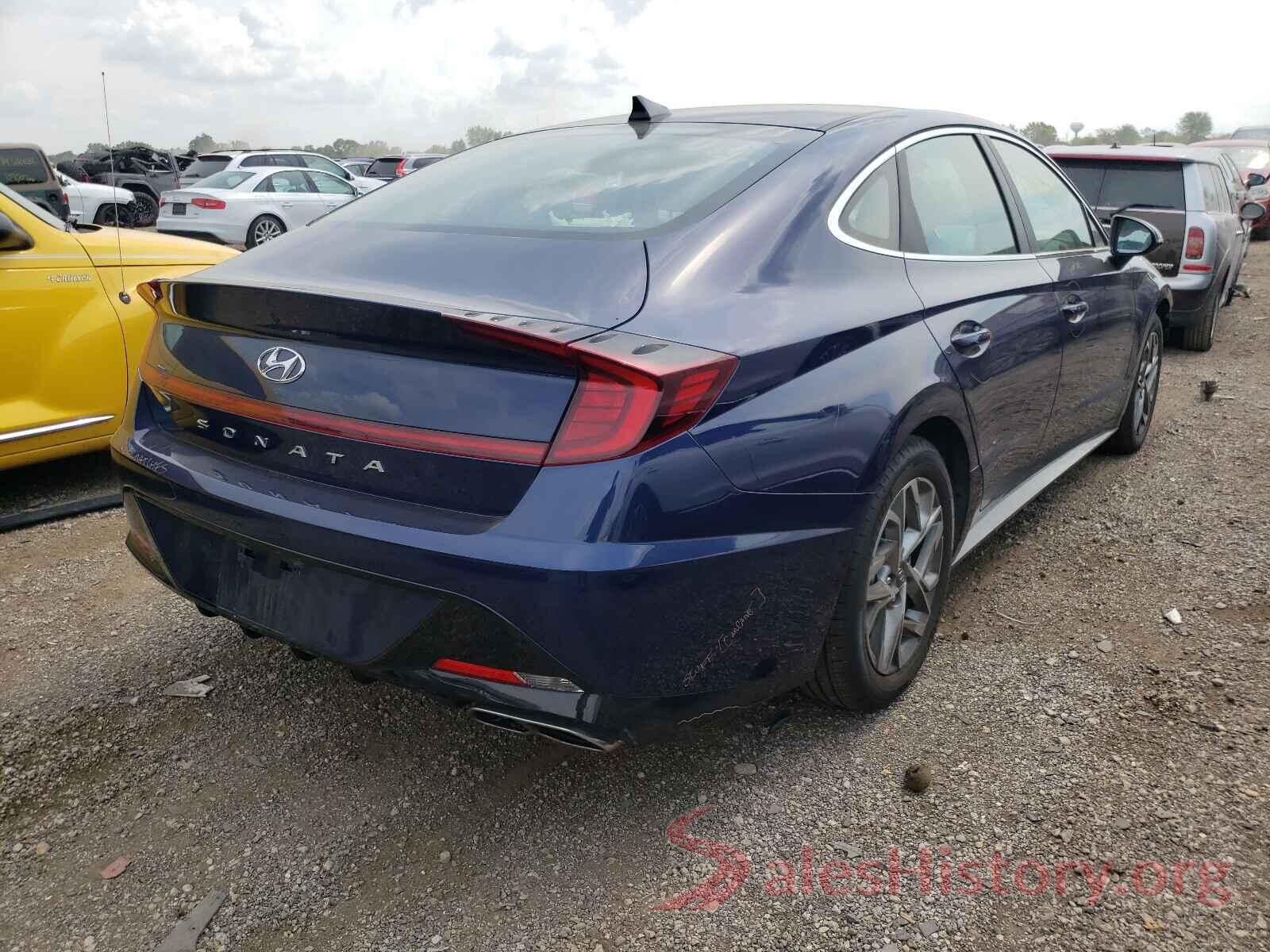 5NPEL4JA3LH051138 2020 HYUNDAI SONATA