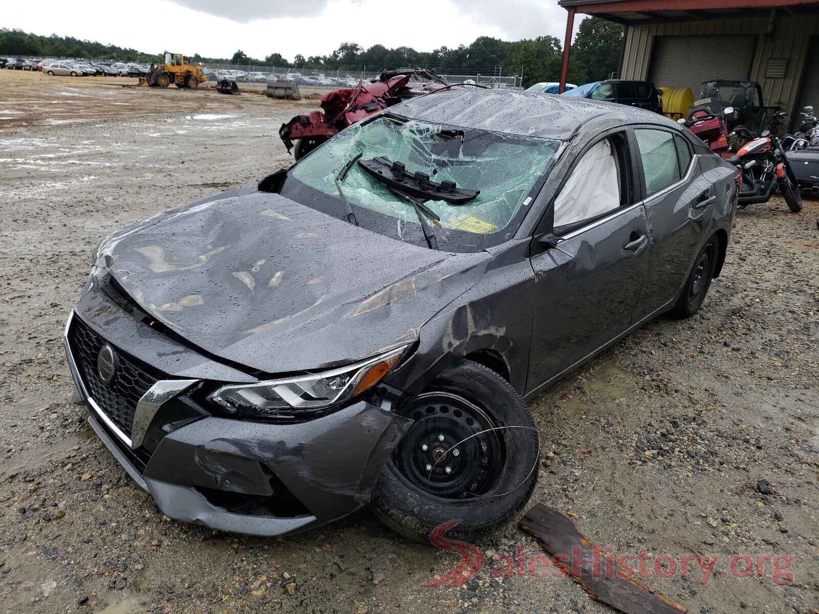 3N1AB8BV6LY278551 2020 NISSAN SENTRA