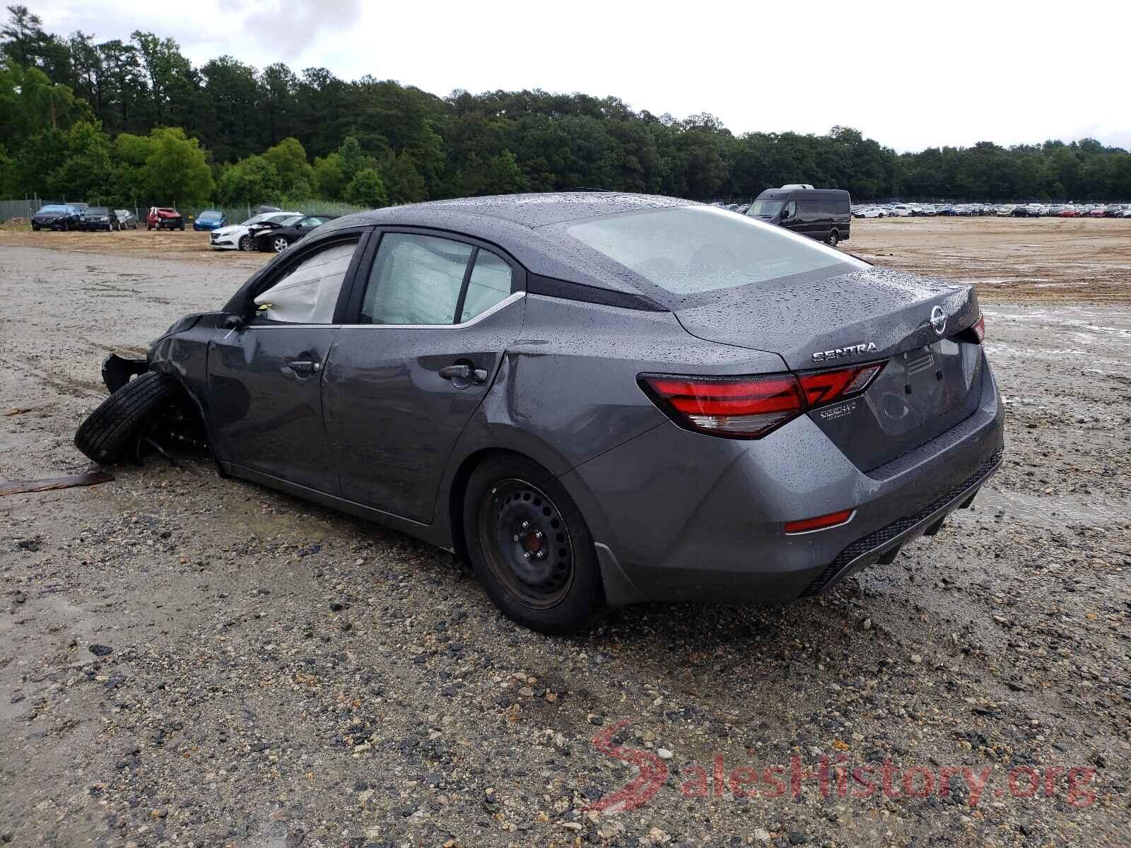 3N1AB8BV6LY278551 2020 NISSAN SENTRA