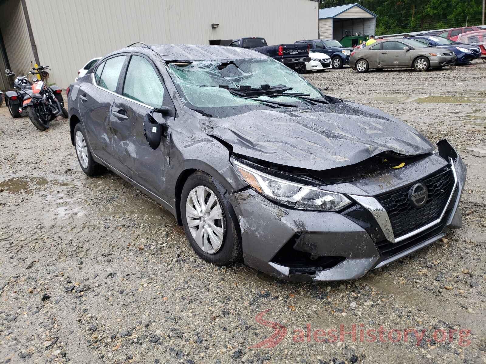 3N1AB8BV6LY278551 2020 NISSAN SENTRA