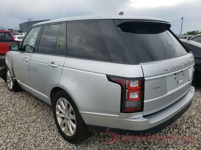 SALGS2PF9GA312118 2016 LAND ROVER RANGEROVER