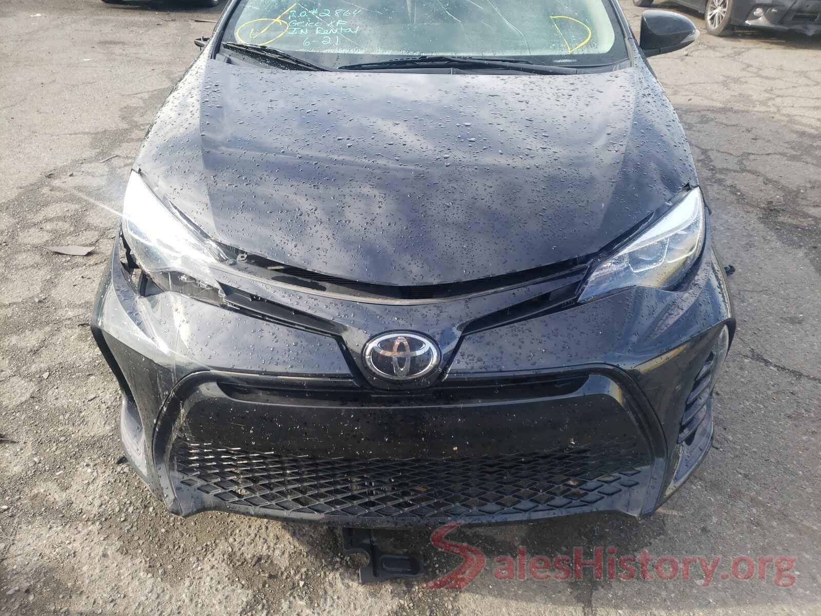 2T1BURHE8KC126973 2019 TOYOTA COROLLA